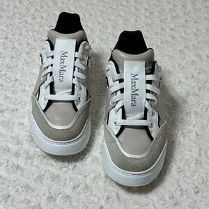 MAX MARA Maxi Active Leather Sneakers sz 40 US 10